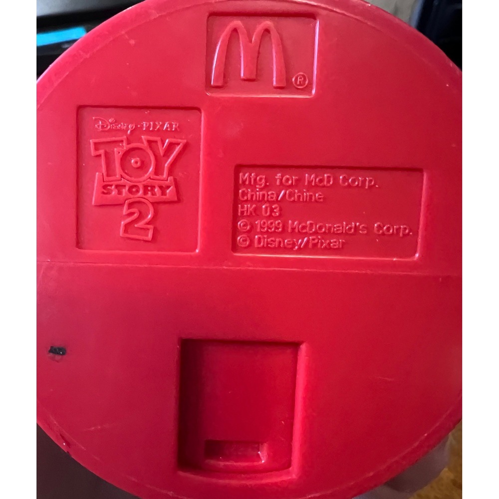 Mcdonald's Disney Pixar Toy Story 2 Woody's Roundup Woody and Bullseye Figure - Picture 10 of 11